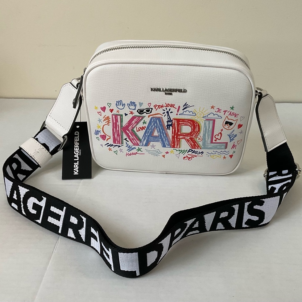 KARL LAGERFELD PARIS MAYBELLE CROSSBODY BAG